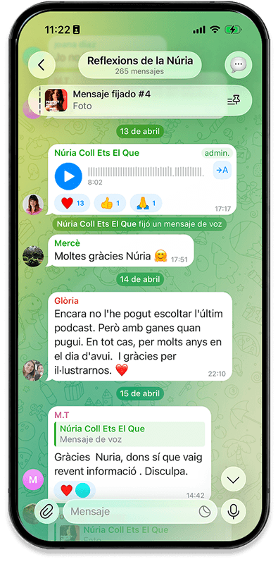 La Tribu de Telegram al mòbil