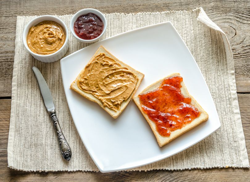 desayuno crema cacauete