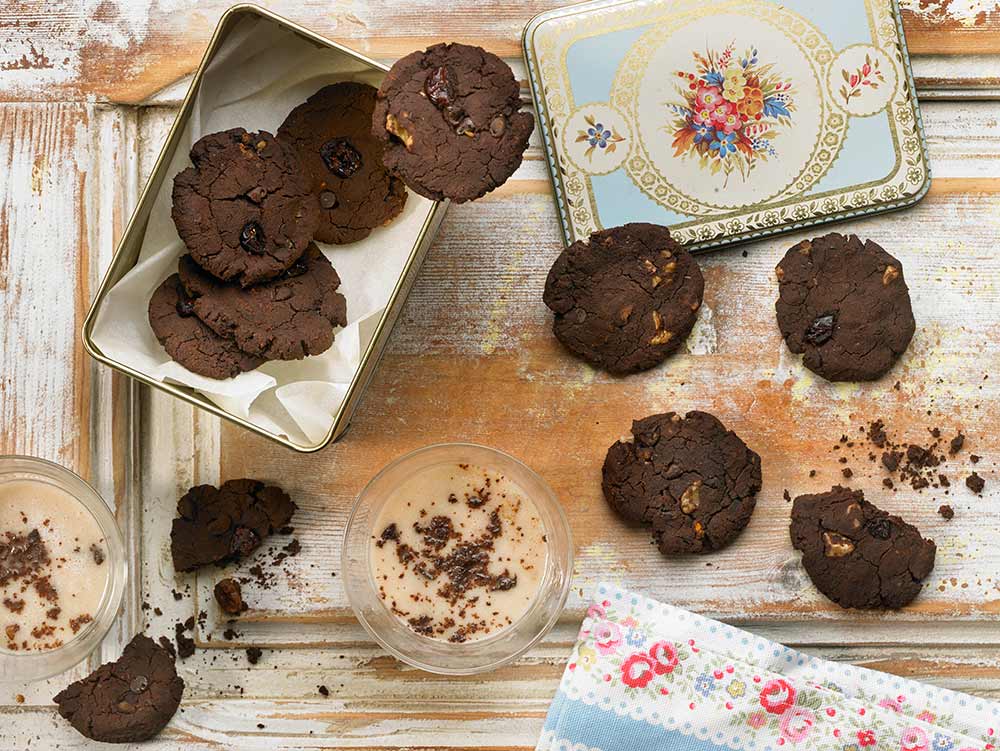 Recepta de galetes de xocolata per Adriana Ortemberg