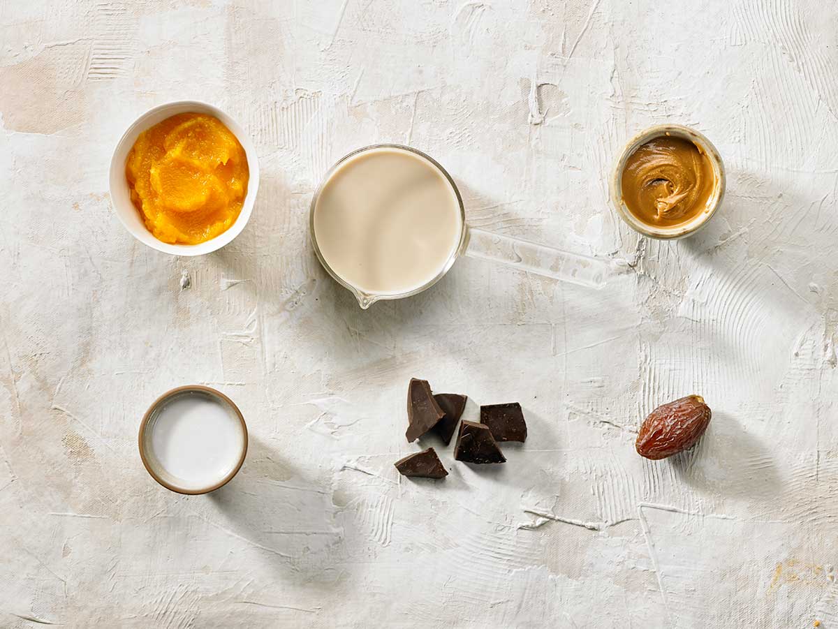 Ingredients Parfait carabassa i xocolata