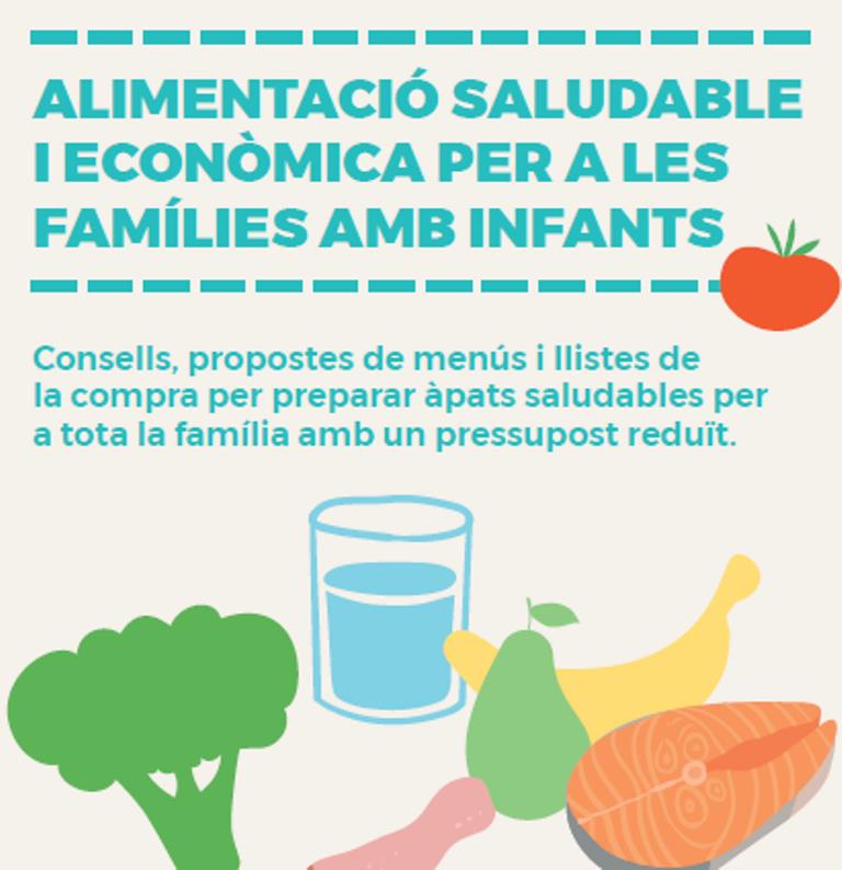 Guia alimentació saludable i econòmica per a families amb infants