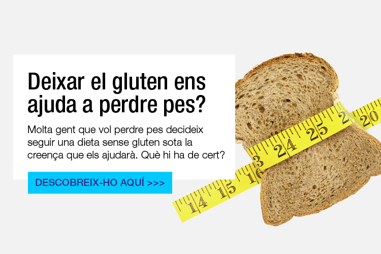 Perdre pes amb una dieta sense gluten