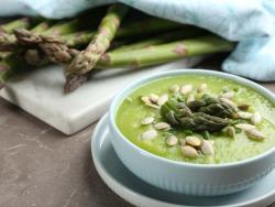 Crema d’espàrrecs verds