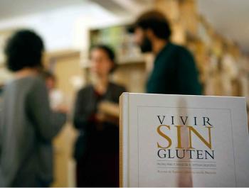 Gemma Bes, David Tallón i Marina Pont. Nutricionista i autora del llibre “Vivir sin gluten” i propietaris de la botiga Free Food